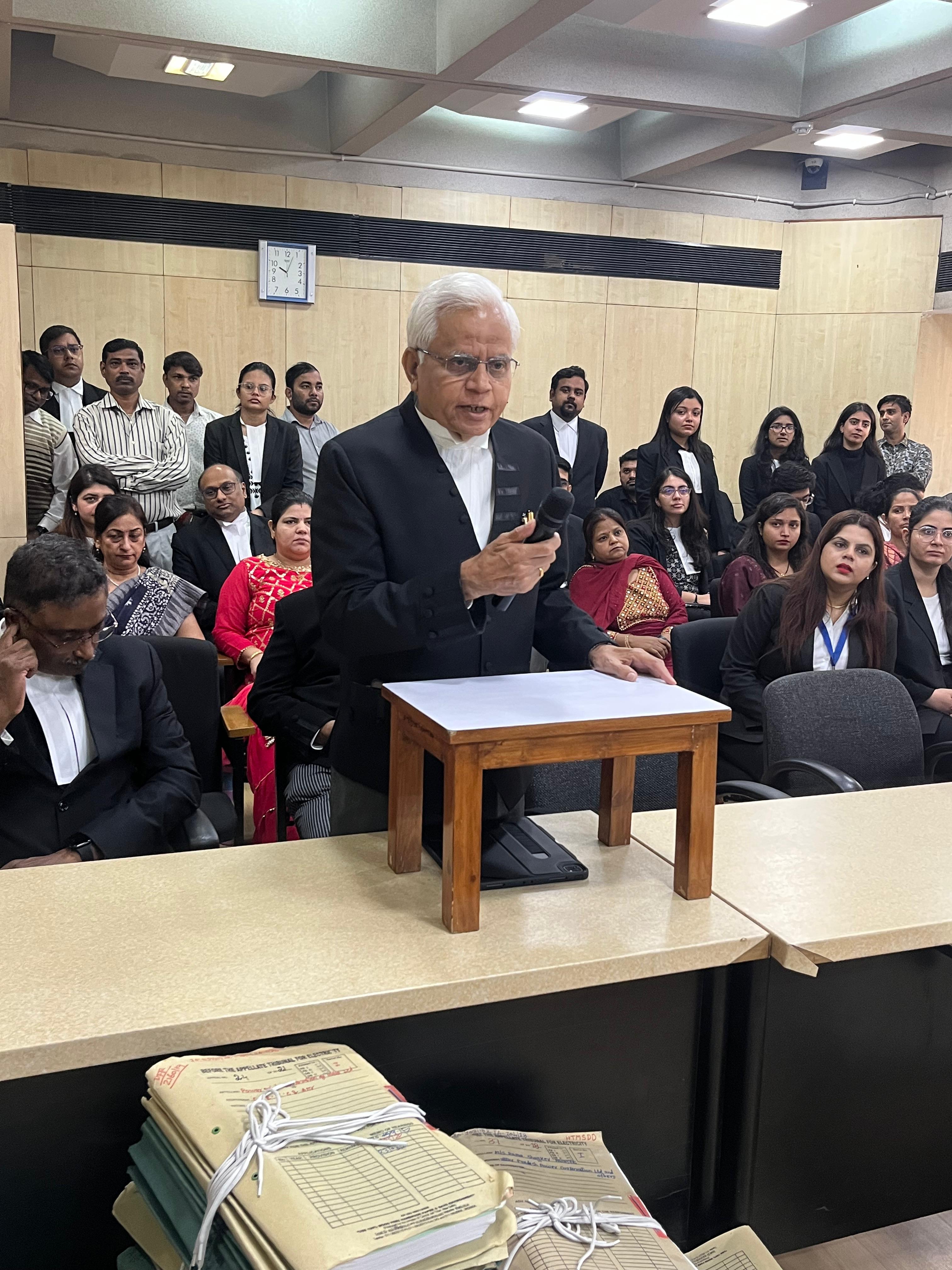 SWEARING-IN CEREMONY OF JUDICIAL MEMBER Mr. VB